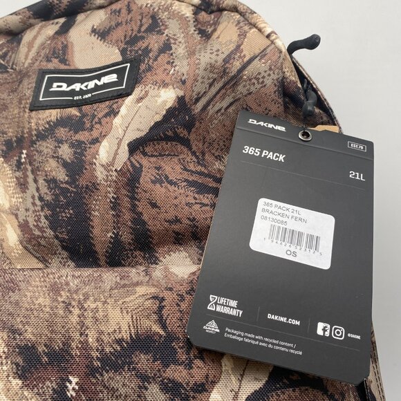 ☆☆Holiday Season Sale☆☆Dakine 365 Pack  21L Backpack Bracken Fern - Picture 4 of 6